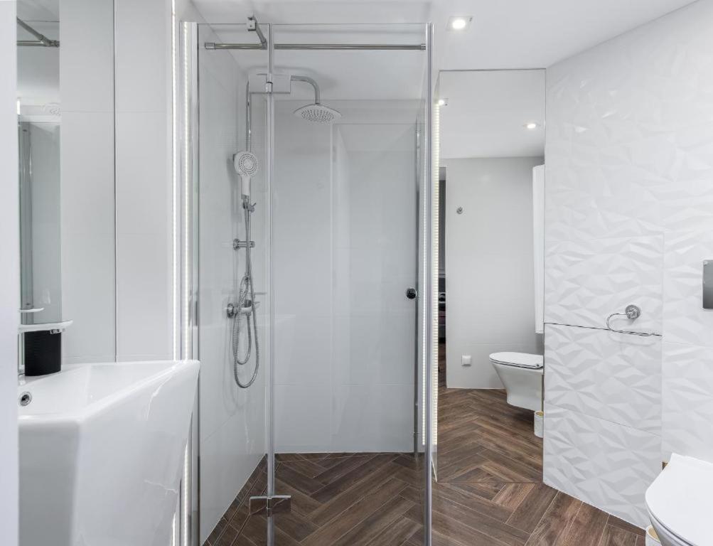 Vistula Boulevards Jacuzzi Apartment Kraków Exteriör bild